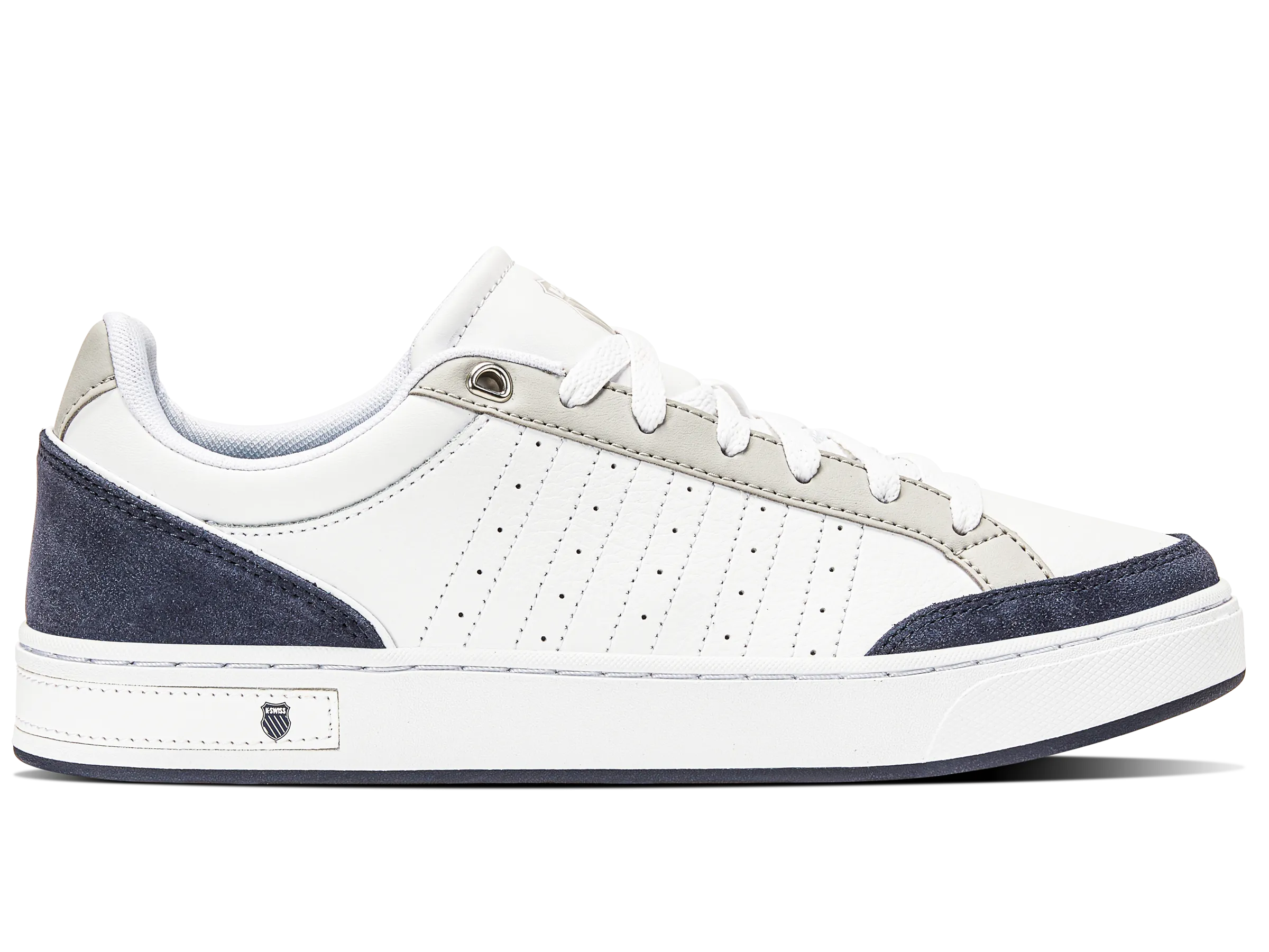 07411-123-M | COURT BLOCK | WHITE/NAVY/GRAY