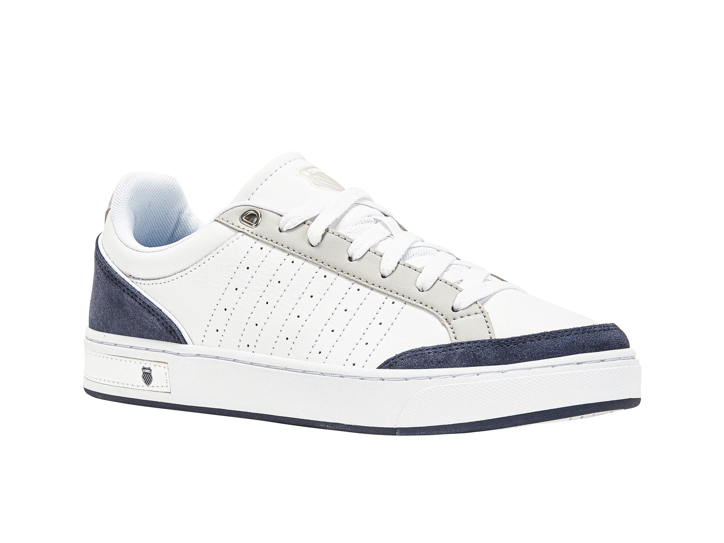 07411-123-M | COURT BLOCK | WHITE/NAVY/GRAY