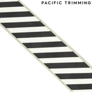 1 3/16 Inch Stripe Patterned Glow in the Dark Elastic