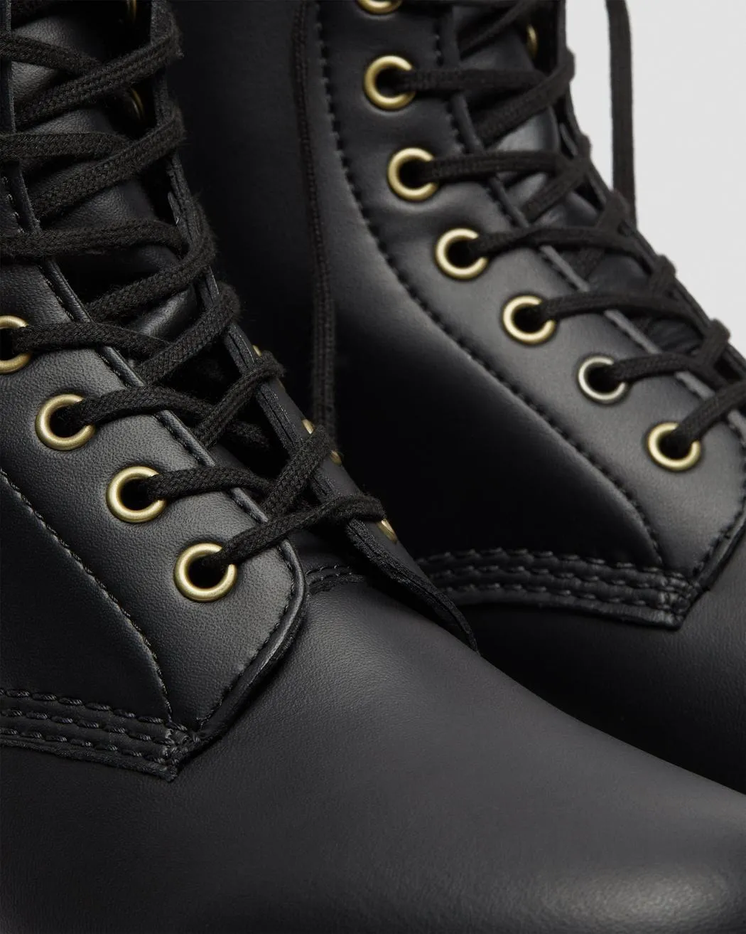 1460 Black Vegan Felix Rub Dr. Marten 8 Eye Boots