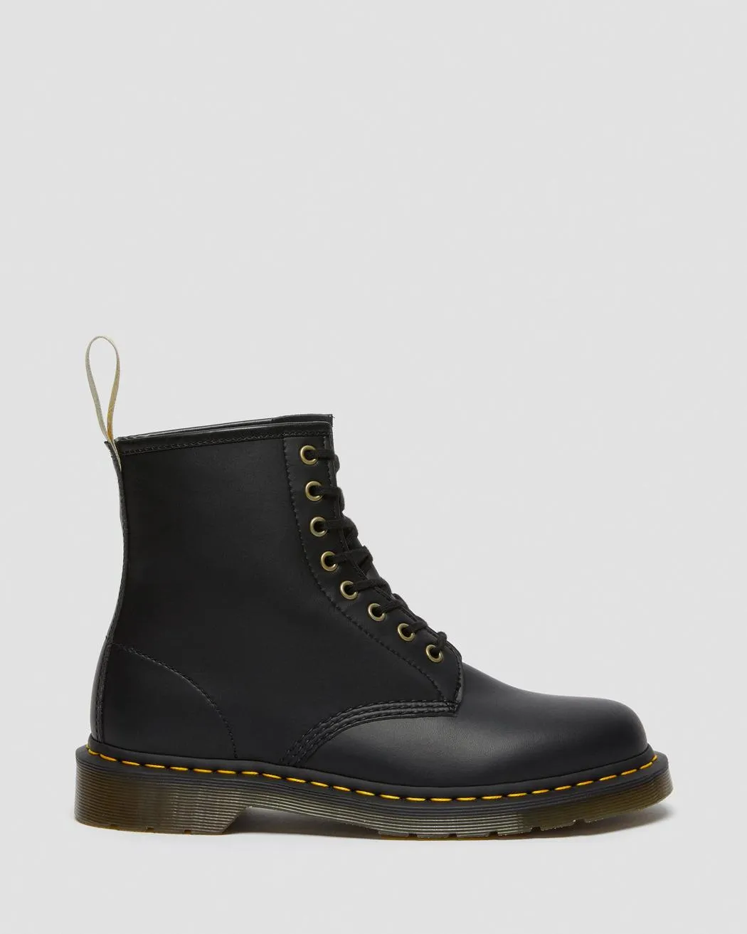 1460 Black Vegan Felix Rub Dr. Marten 8 Eye Boots