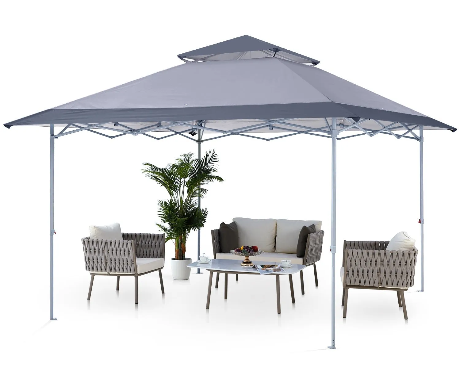 ABCCANOPY Outdoor Easy Set-up Portable Canopy Tent 13x13 With Vented Top