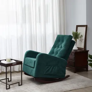 Accent chair TV Chair Living room Chair  Lazy Recliner Comfortable Fabric Leisure Sofa，Modern High Back Armchair