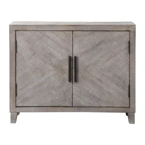 Adalind White Washed Accent Cabinet