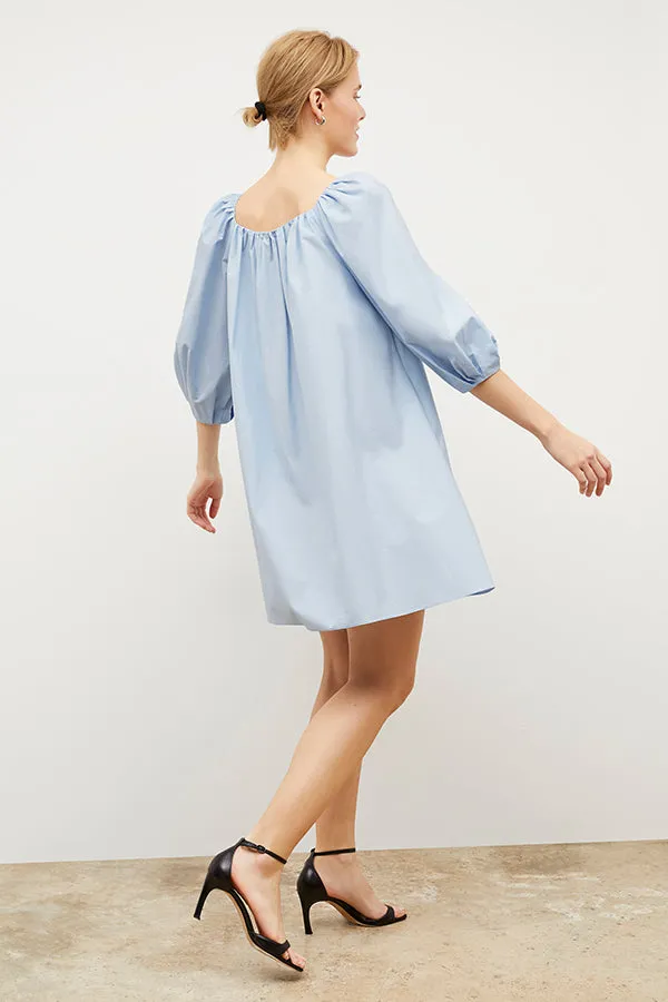 Addie Dress - Poplin :: Breeze