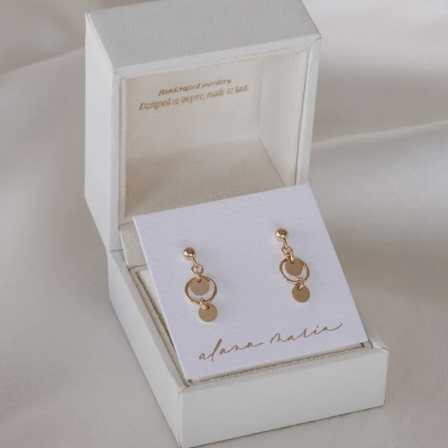 Aida Earrings - Gold