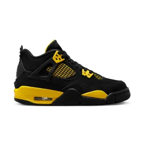 Youth Air Jordan 4 Retro Sneakers - Stylish and Iconic Kids Athletic Shoes