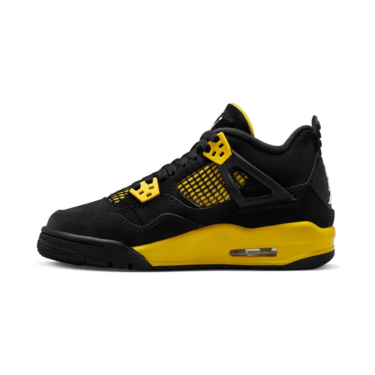 Youth Air Jordan 4 Retro Sneakers - Stylish and Iconic Kids Athletic Shoes