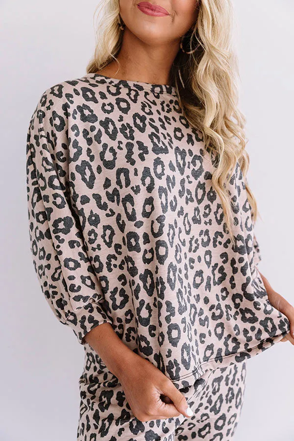 All For Love Leopard Top