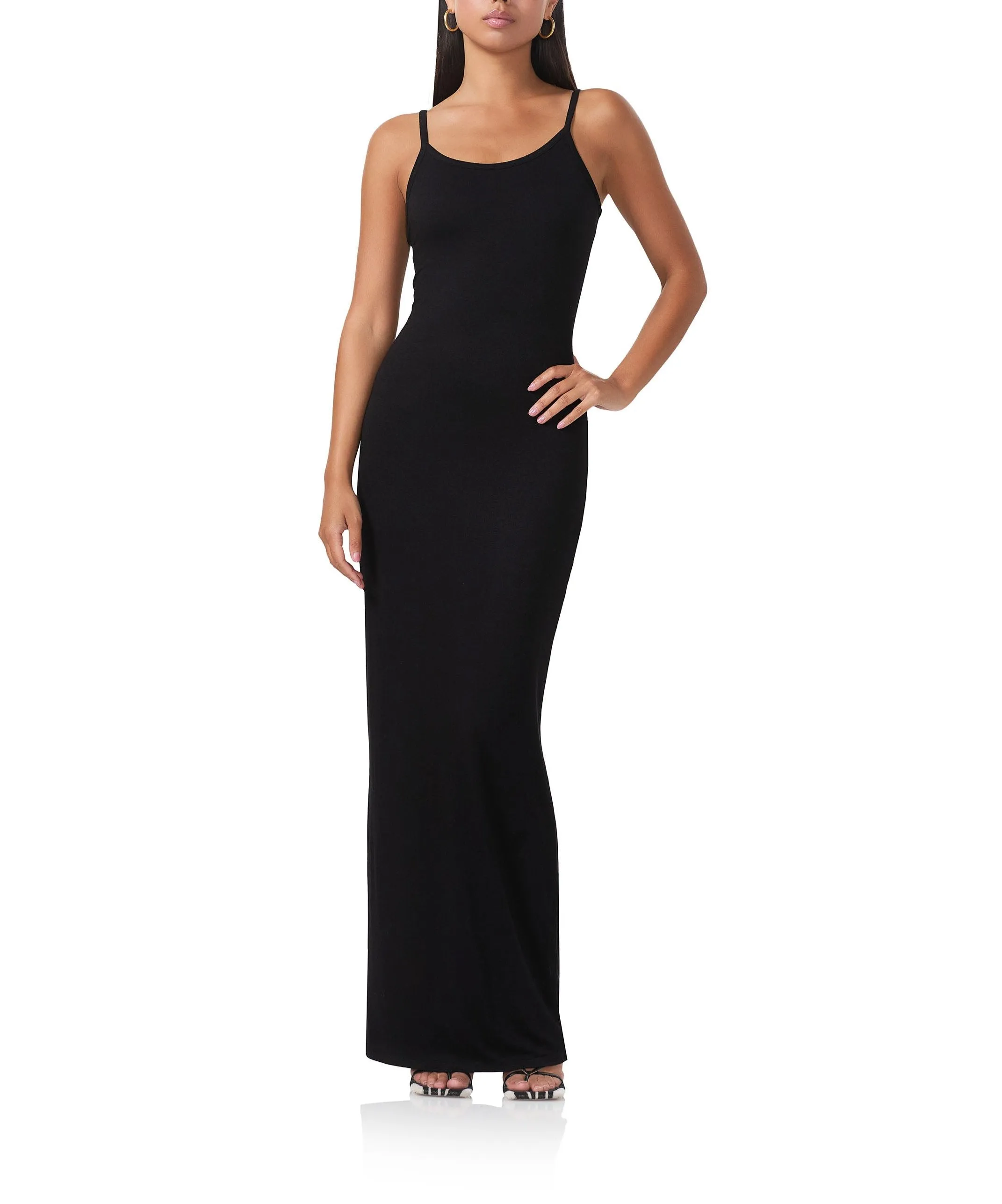 Ashlyn Tank Dress - Noir