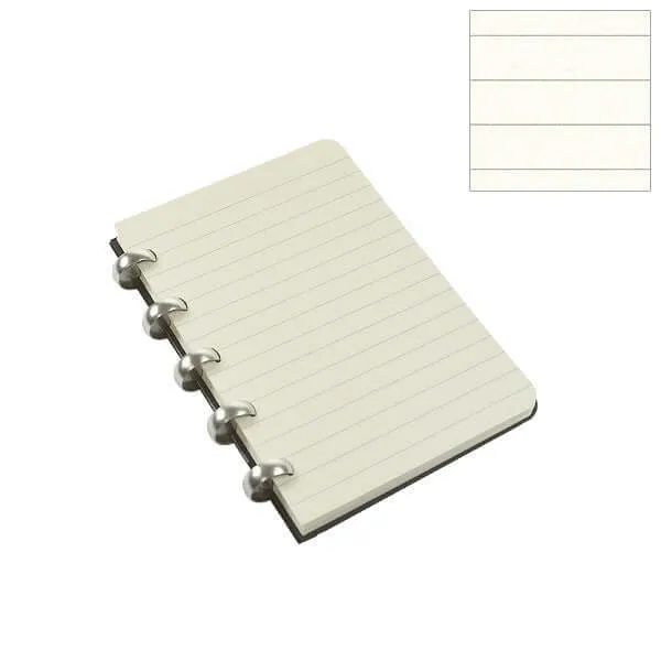 Atoma Elegant Disc-Bound Refillable Notebook 95 x 140