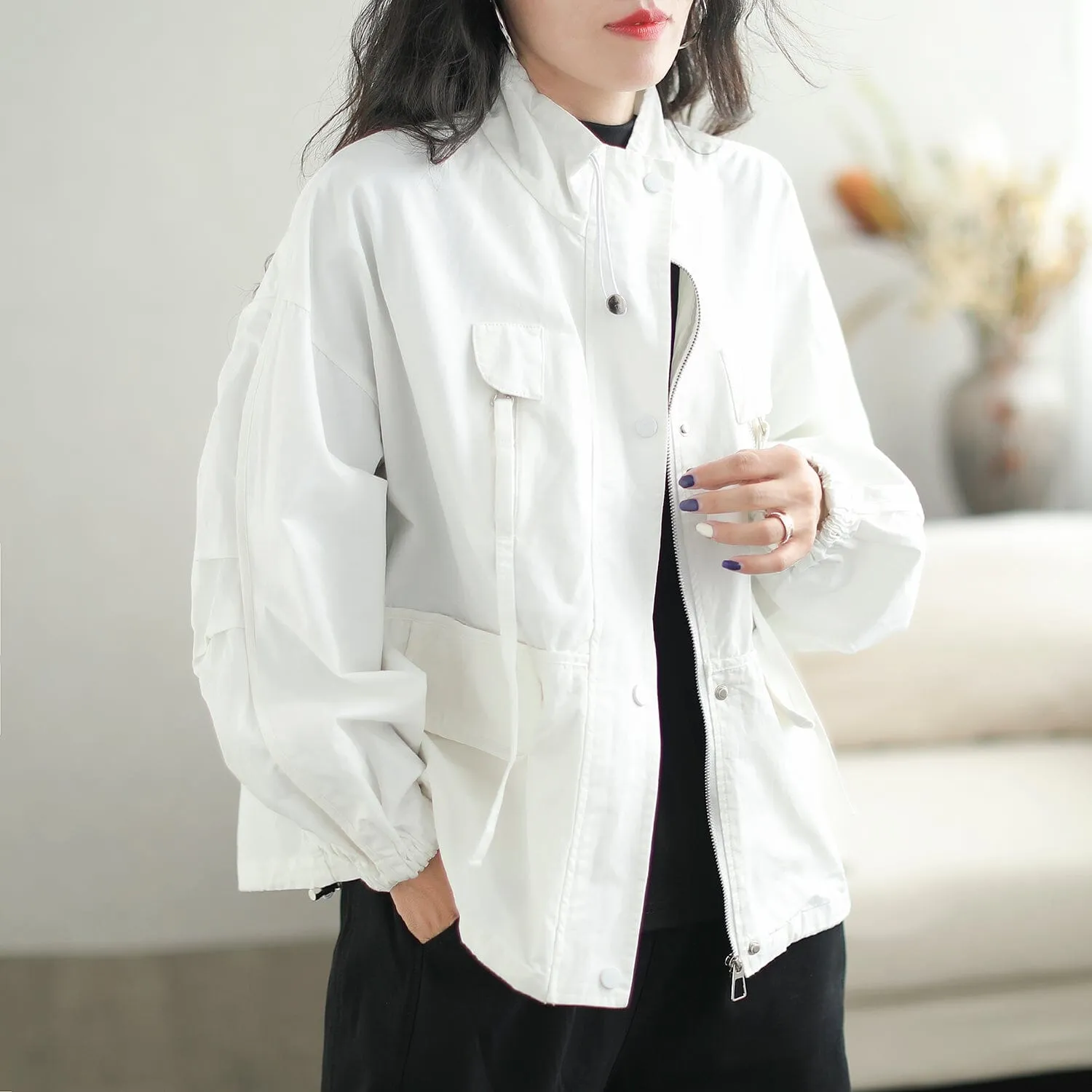 Autumn Stylish Casual Loose Fashion Patchwork Jacket