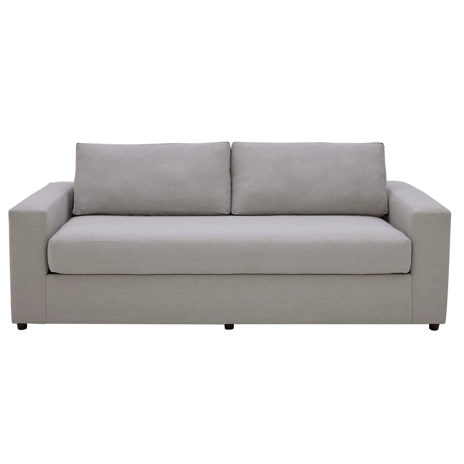 Avendale Linen Blend Sofa – Made in the USA With Bench Seat Cushion by Modway