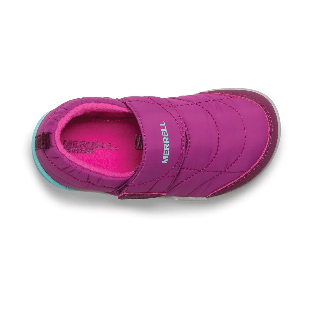 Bare Steps® Kid's Moc Shoe - Berry