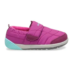 Bare Steps® Kid's Moc Shoe - Berry