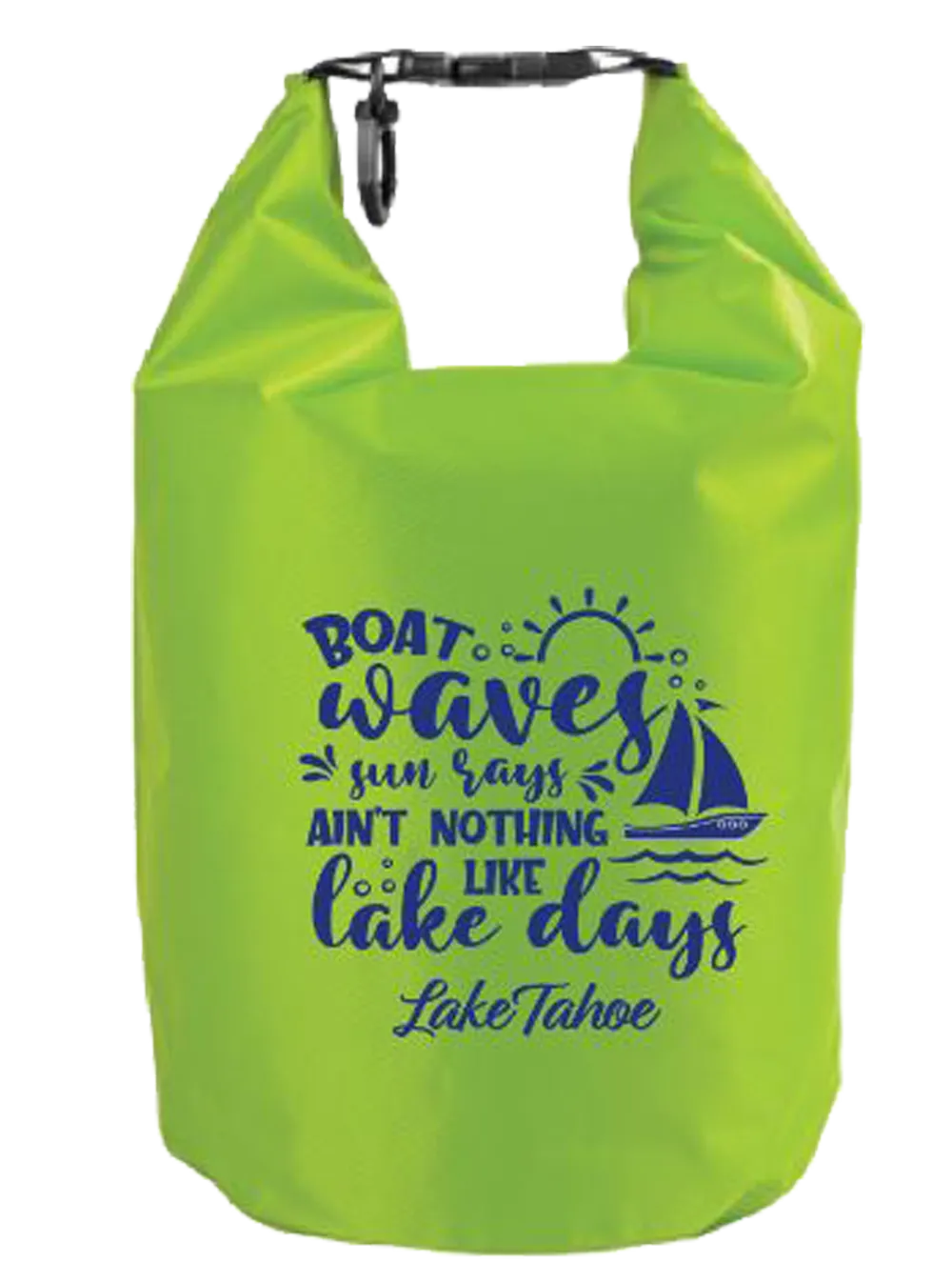 Beach and Boat Gear Beach Tote That Floats- Waterproof, Lake Tahoe