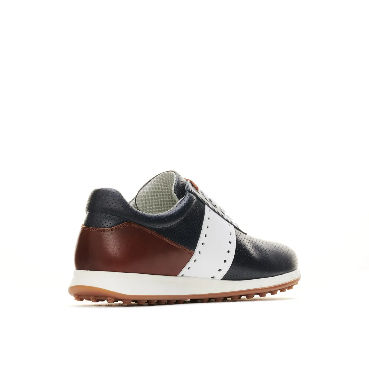 Belair - Navy/Cognac/White