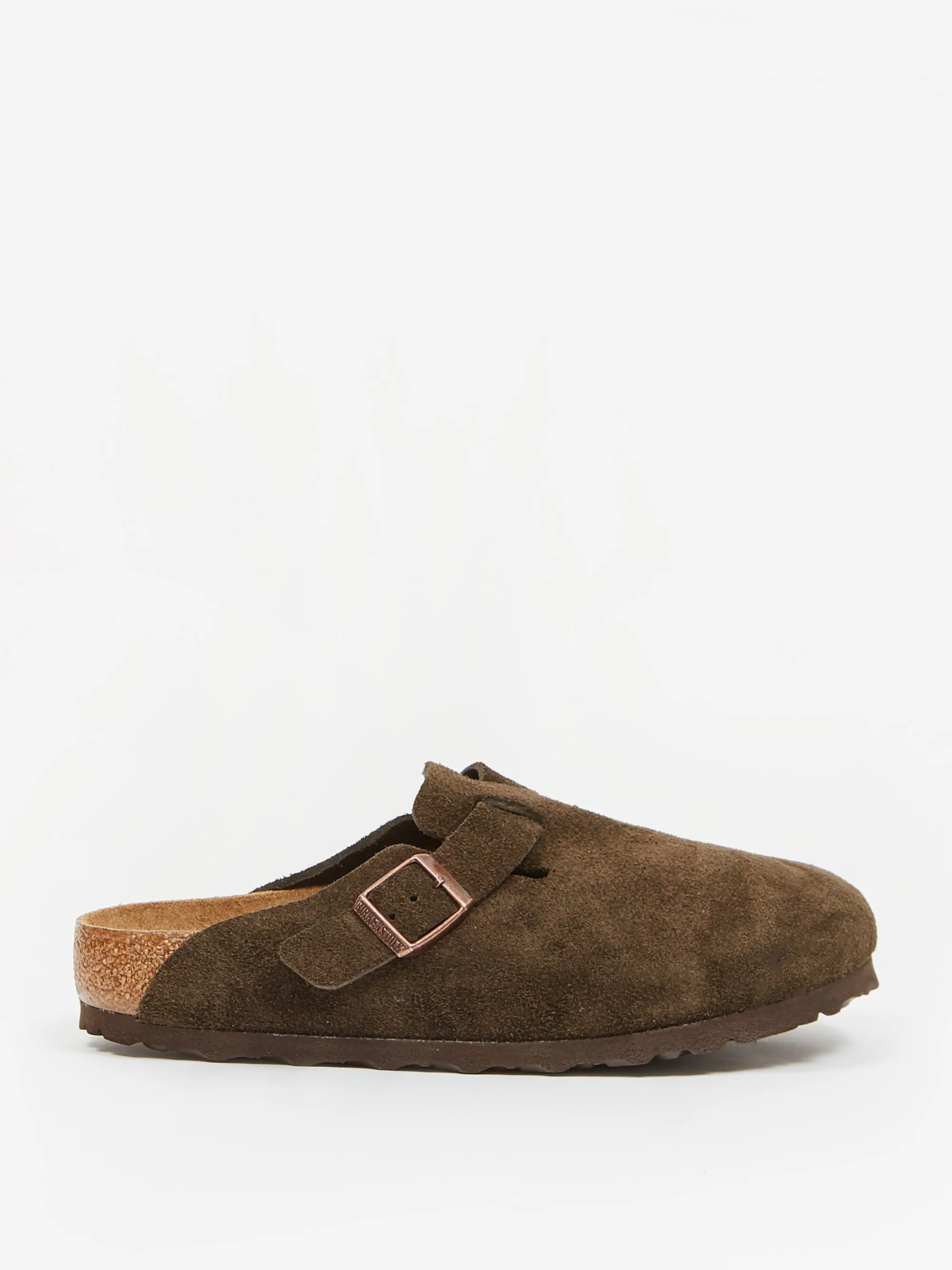 Birkenstock Boston Suede W - Mocca