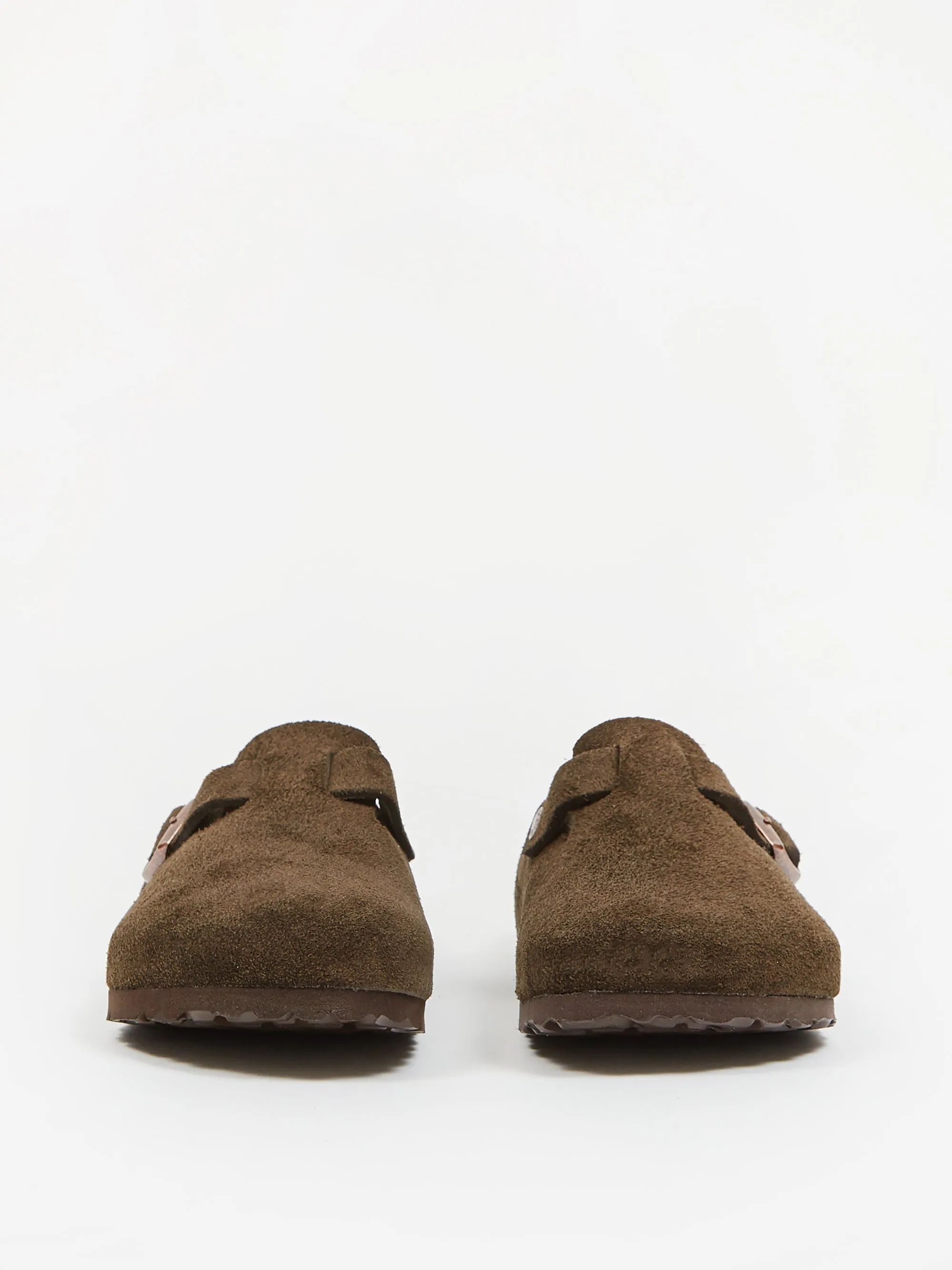 Birkenstock Boston Suede W - Mocca