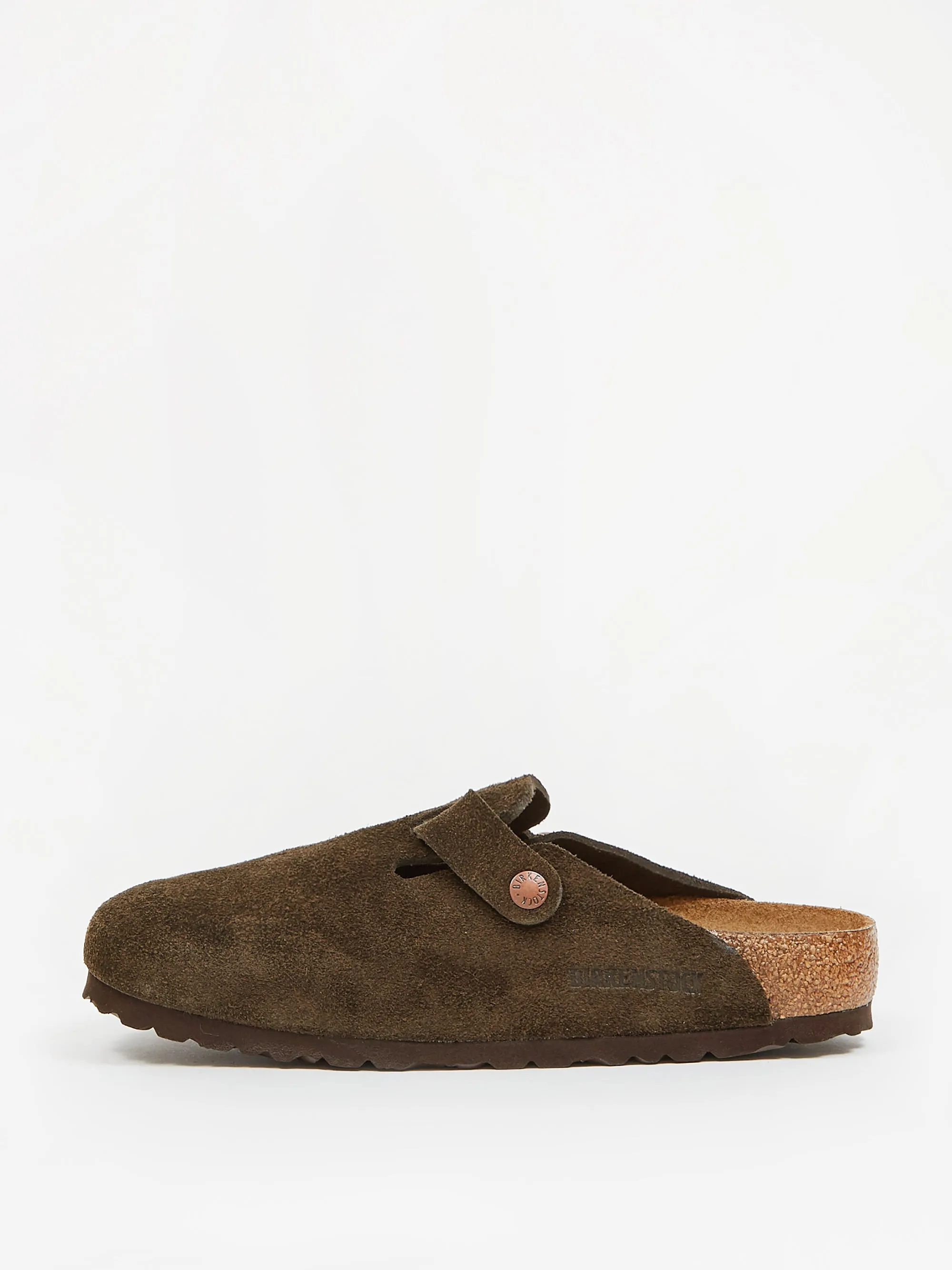 Birkenstock Boston Suede W - Mocca