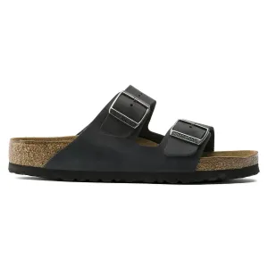 Birkenstock Men's Arizona Soft Footbed Black Oiled Leather