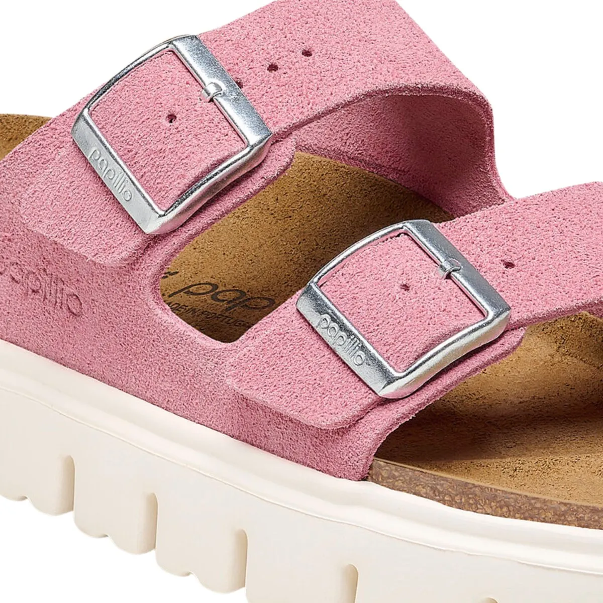 Birkenstock Women's Arizona Chunky Candy Pink Suede