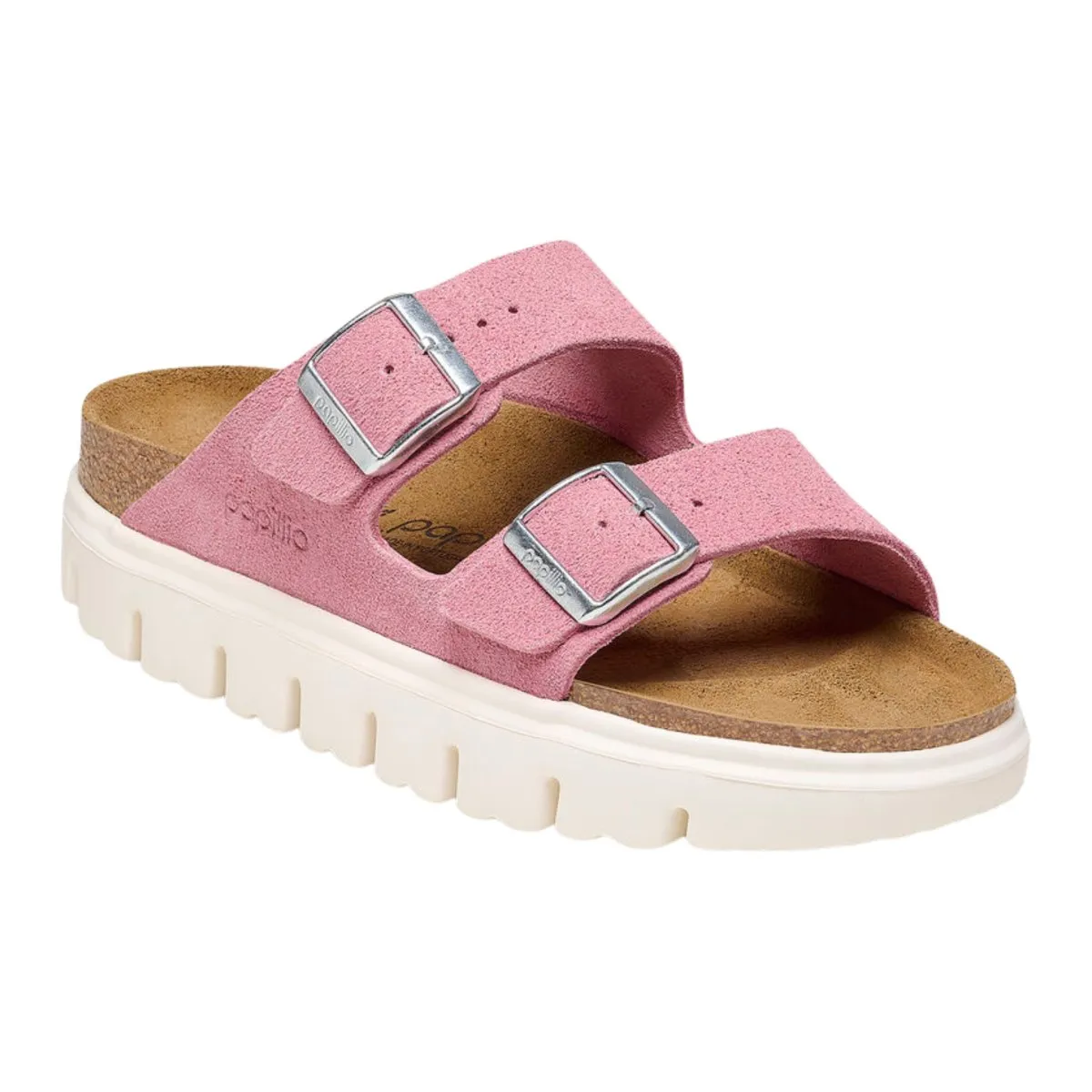 Birkenstock Women's Arizona Chunky Candy Pink Suede