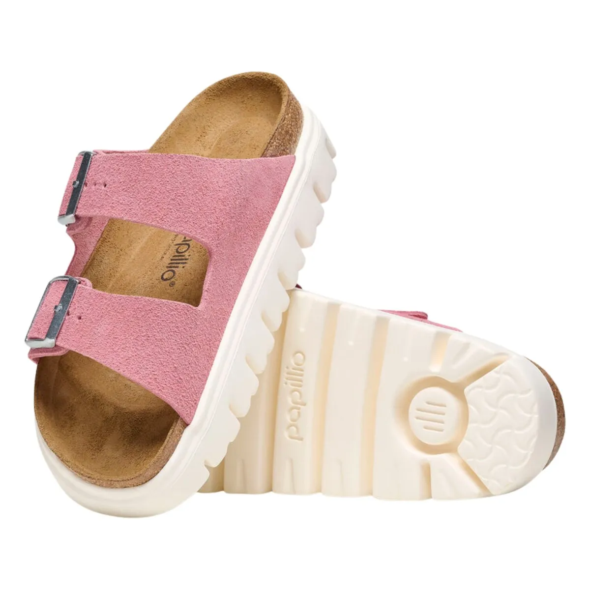 Birkenstock Women's Arizona Chunky Candy Pink Suede