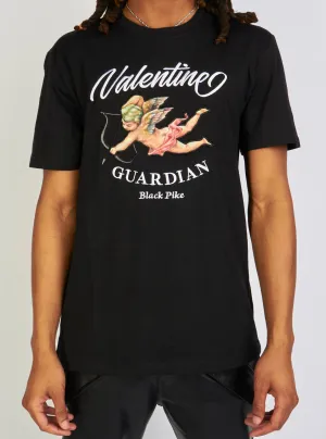 Black Pike T-Shirt - Valentine Guardian - Black - BS3069