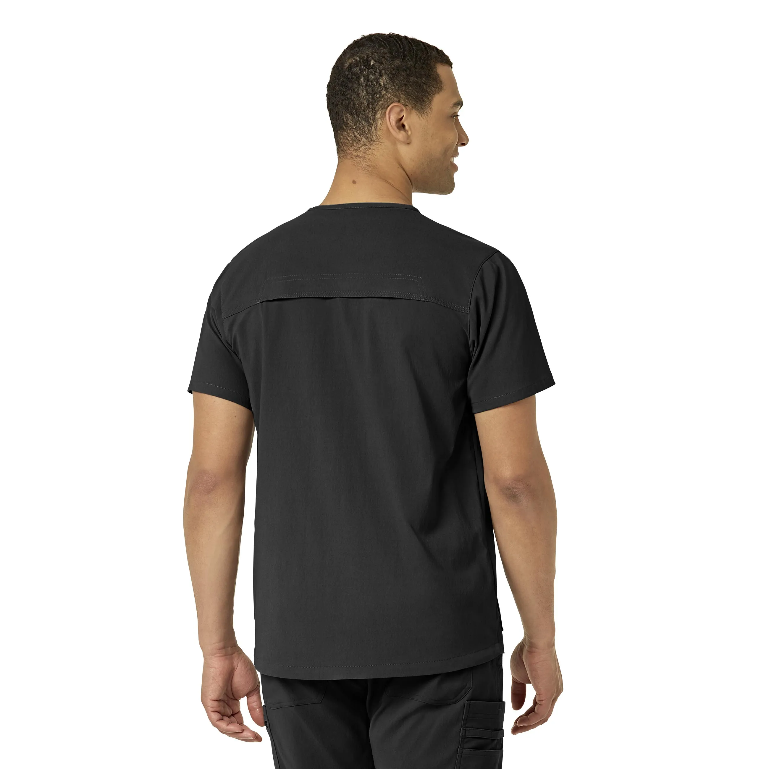 Carhartt Rugged Flex Peak Men's 5-Pocket V-Neck Scrub Top - Black