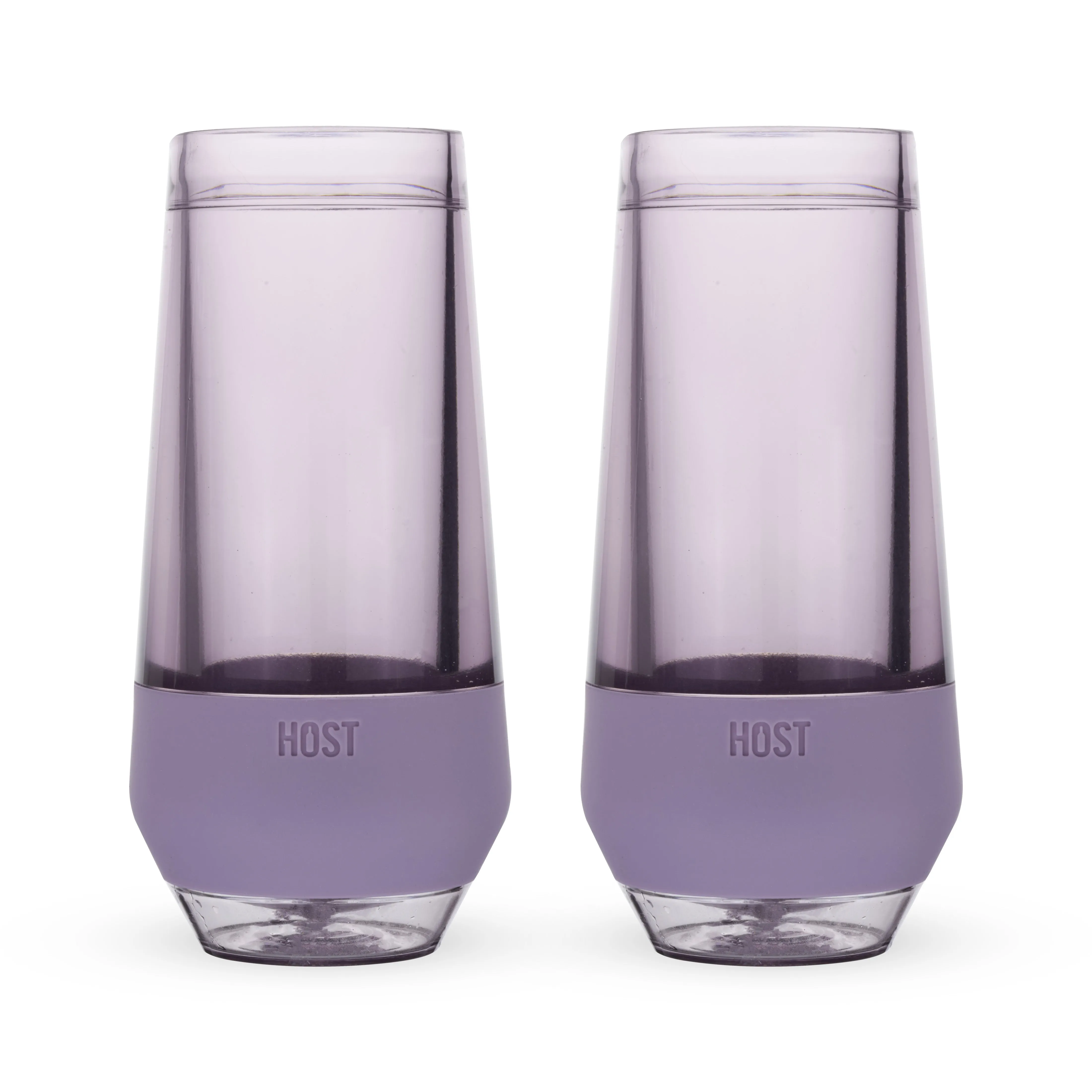 Champagne FREEZE™ Cooling Cups in Deep Lilac, Set of 2