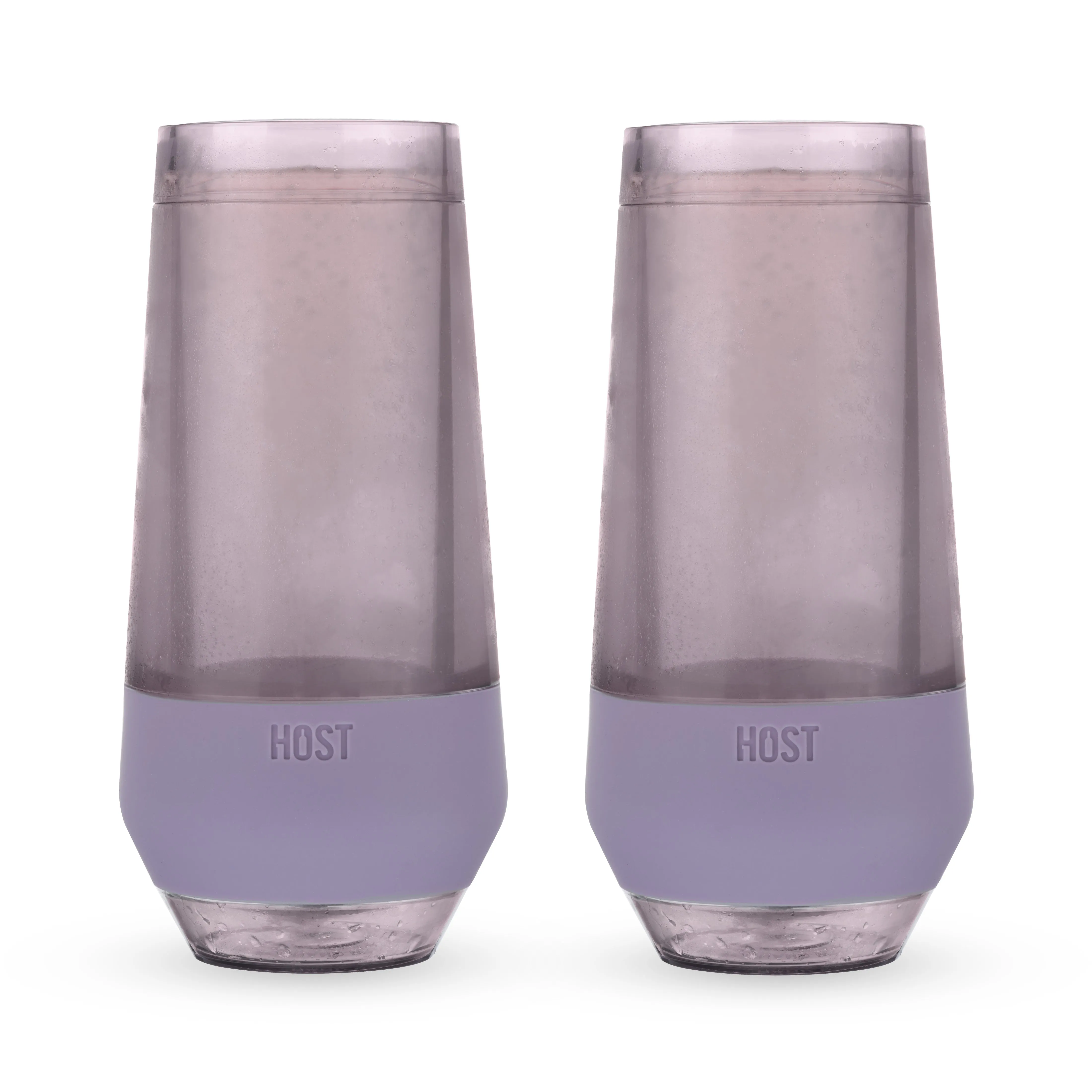 Champagne FREEZE™ Cooling Cups in Deep Lilac, Set of 2