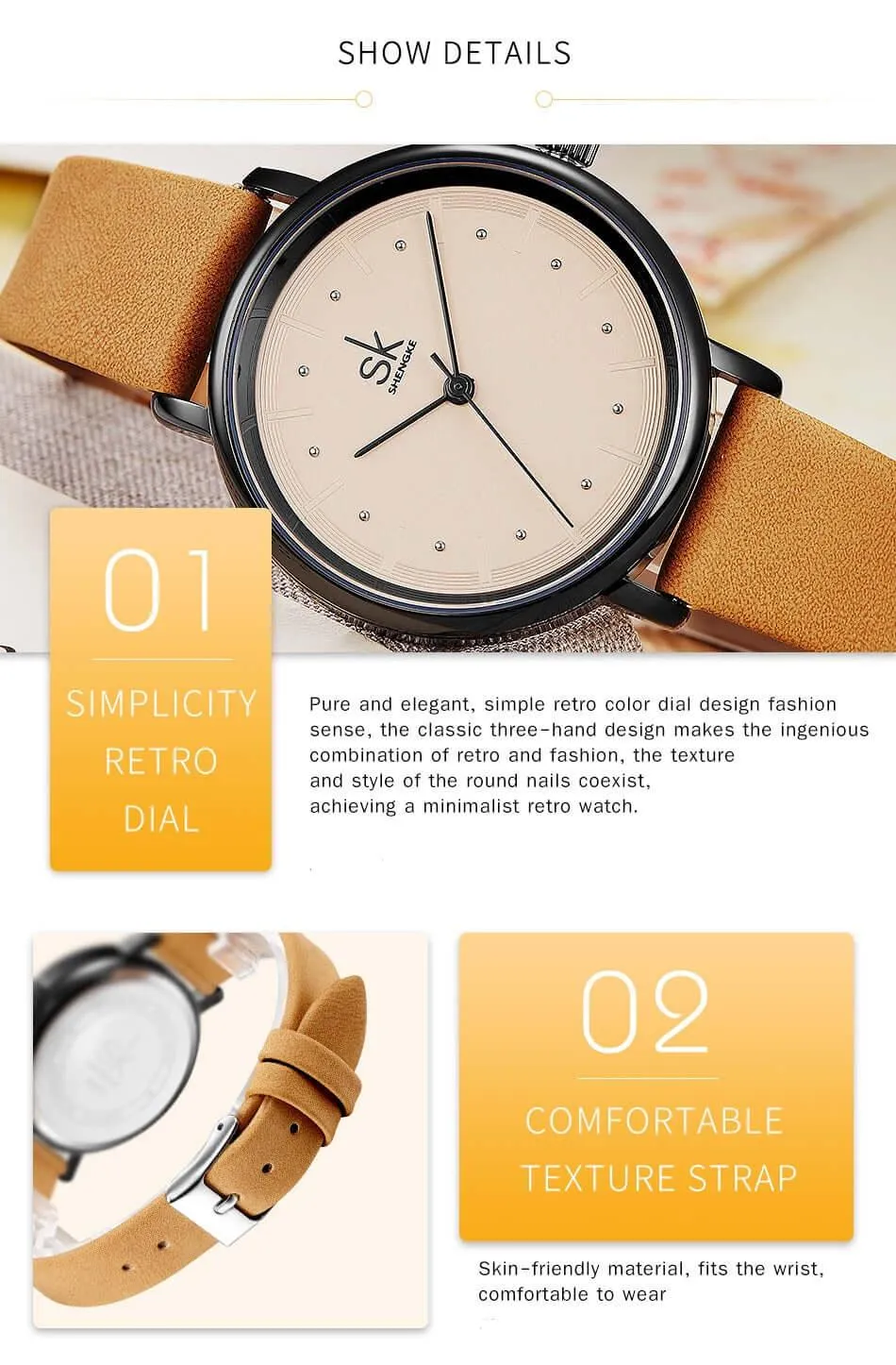 Chic & Simple Watch For Women