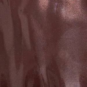 Chocolate Brown Sparkle Glitter Vinyl Fabric