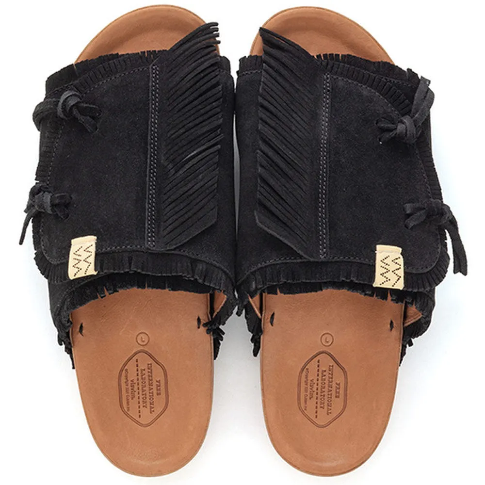 Christo Shaman-Folk Slippers 'BLACK'