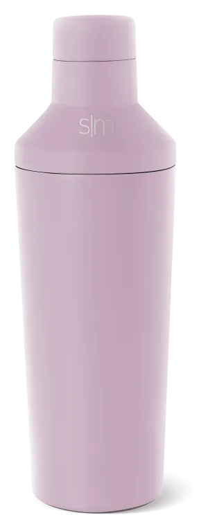 Classic Cocktail Shaker with Jigger Lid