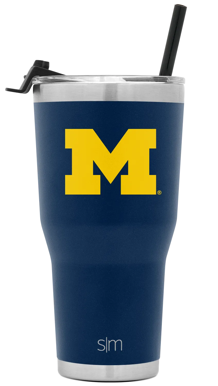 Collegiate Cruiser Tumbler with Flip Lid and Straw