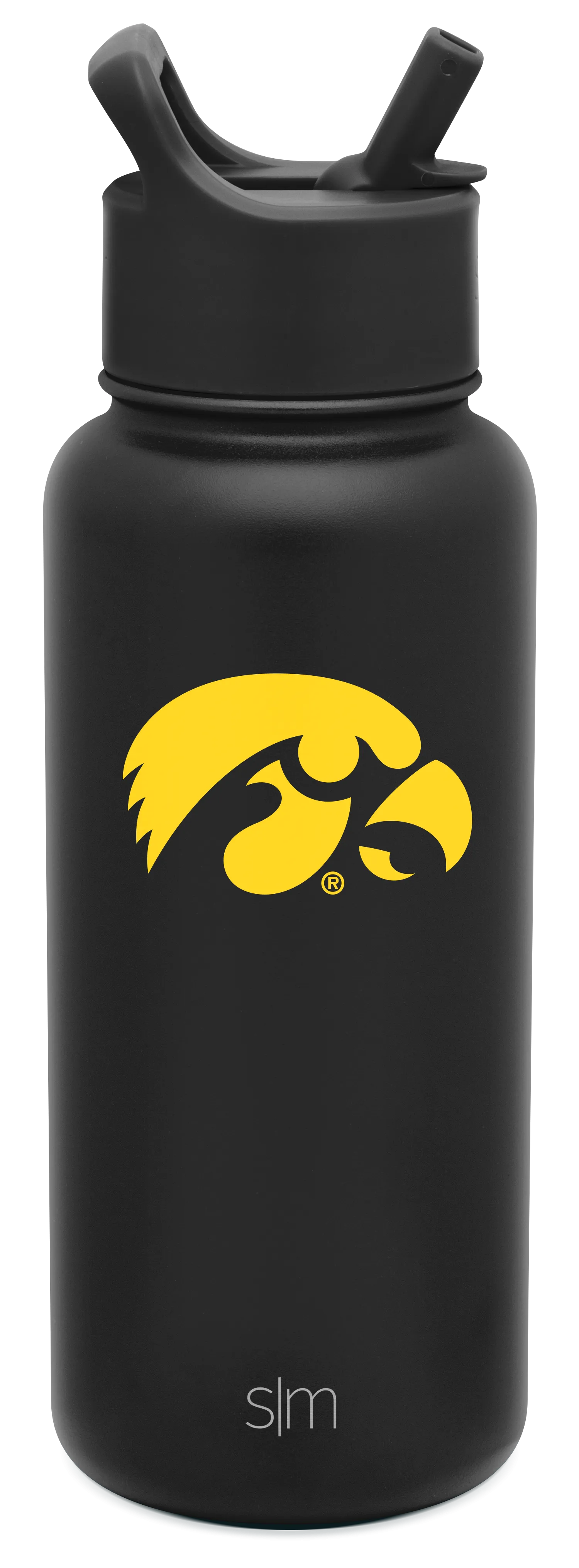 Collegiate Summit Water Bottle with Straw Lid