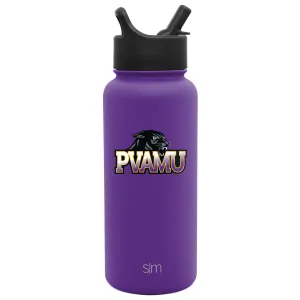 Collegiate Summit Water Bottle with Straw Lid