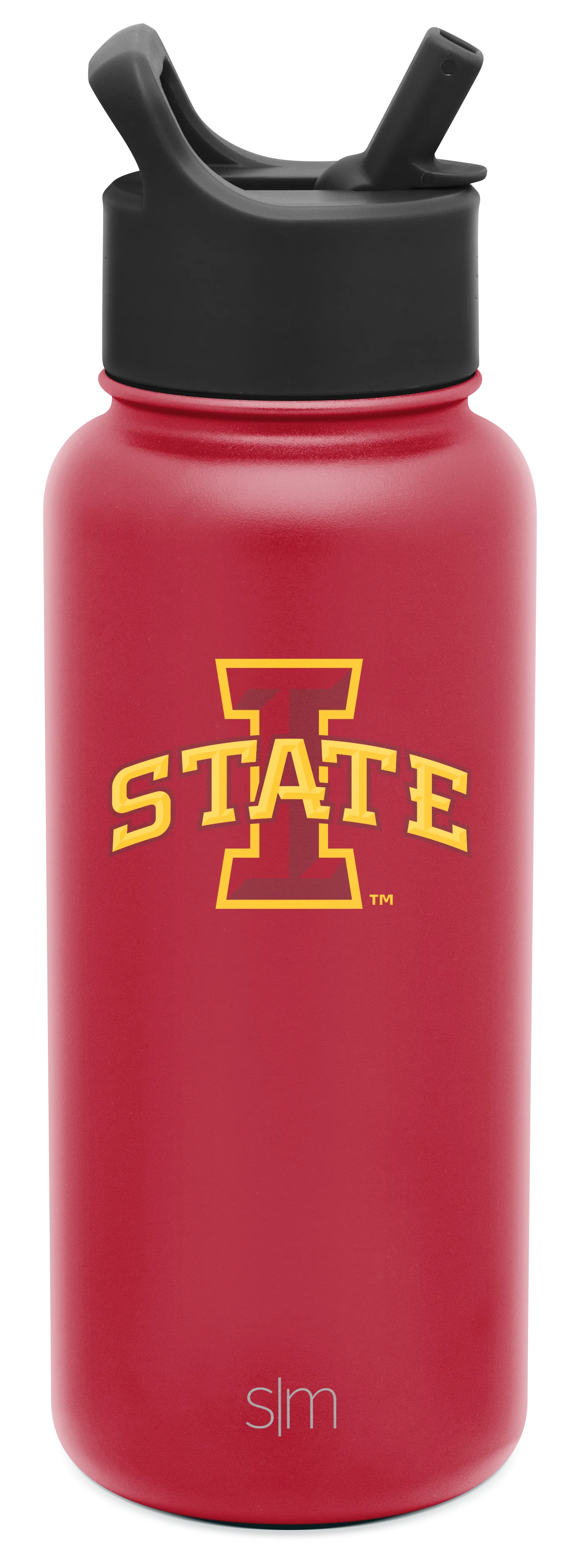 Collegiate Summit Water Bottle with Straw Lid