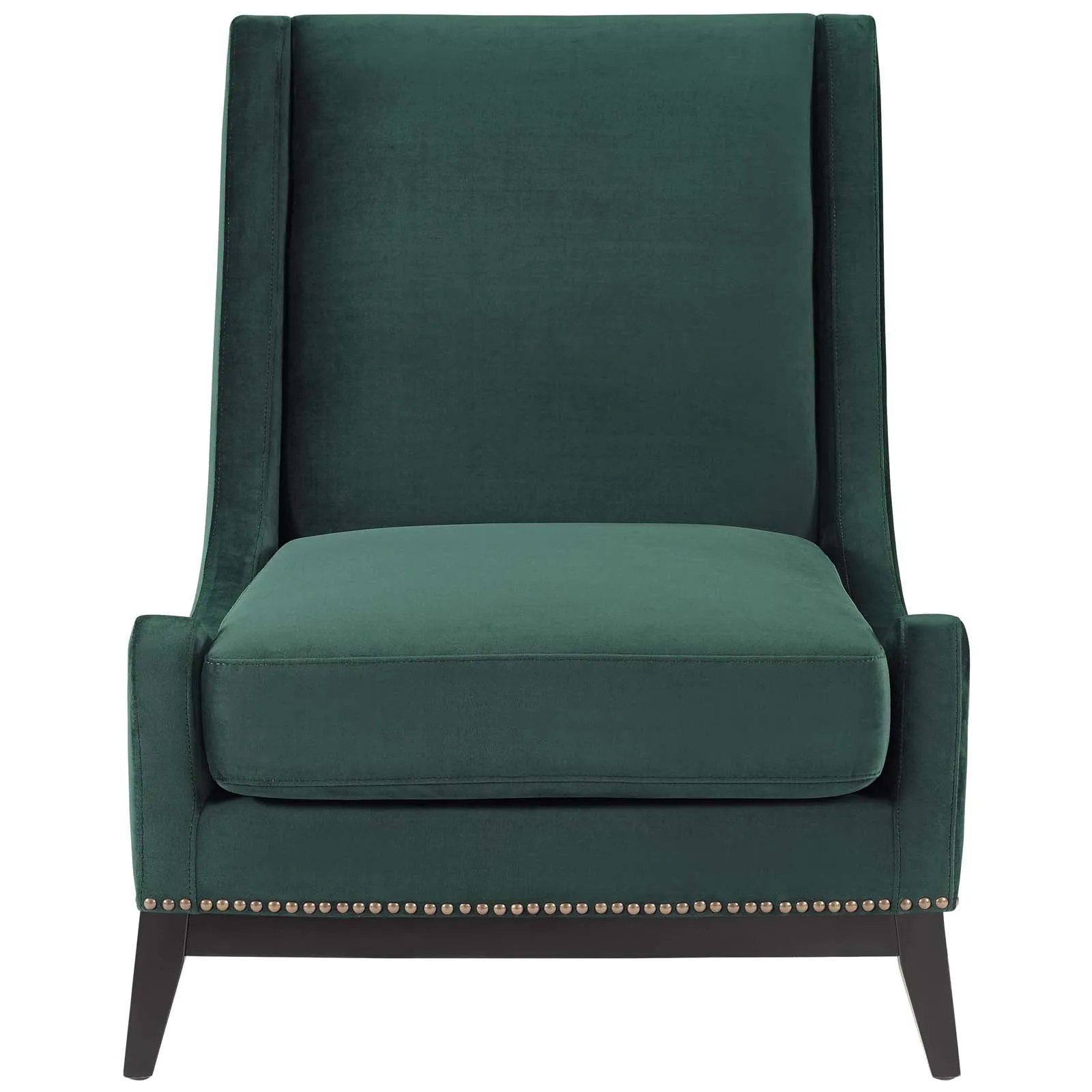 Confident Accent Upholstered Performance Velvet Lounge Chair by Modway