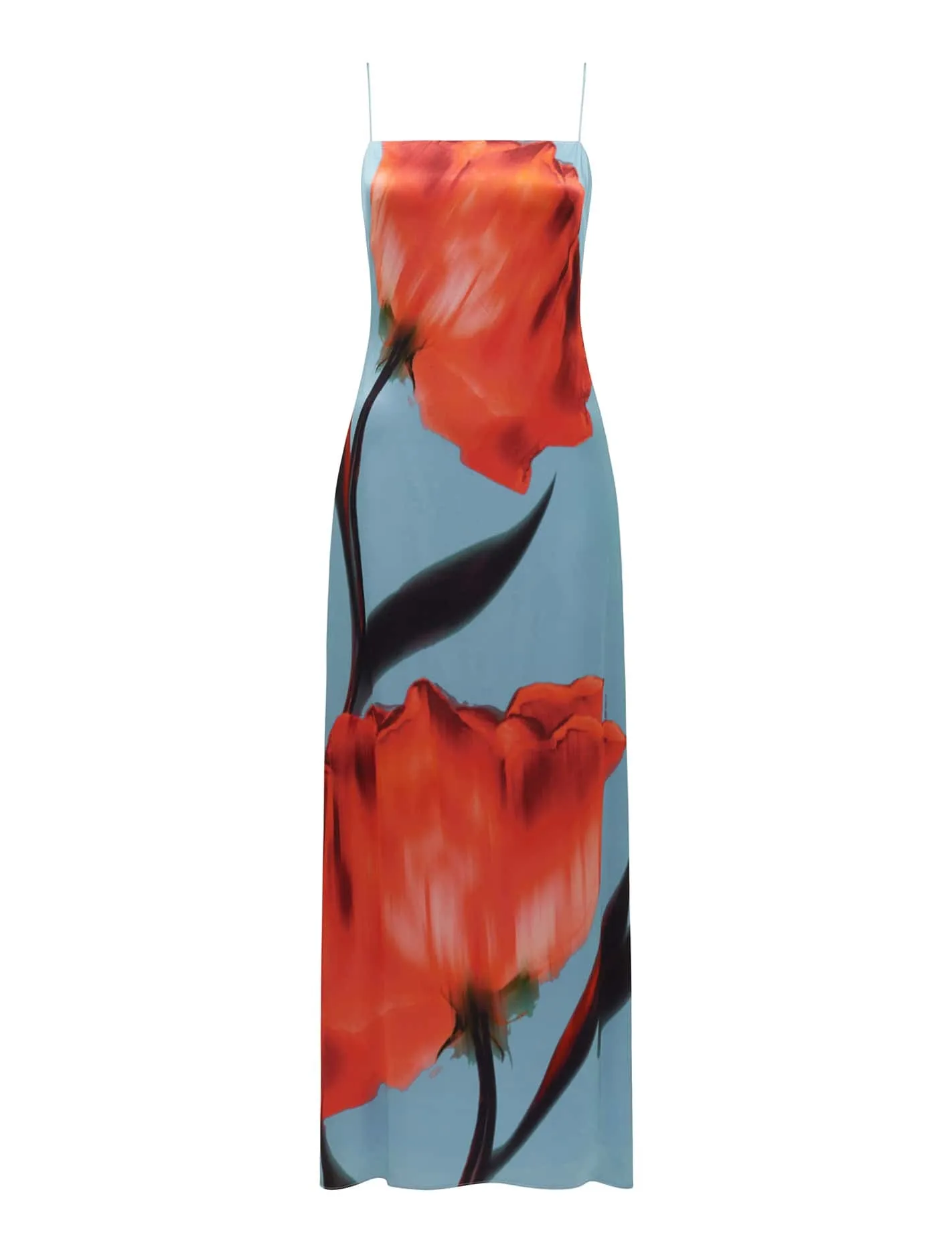 Constance Satin Maxi Dress