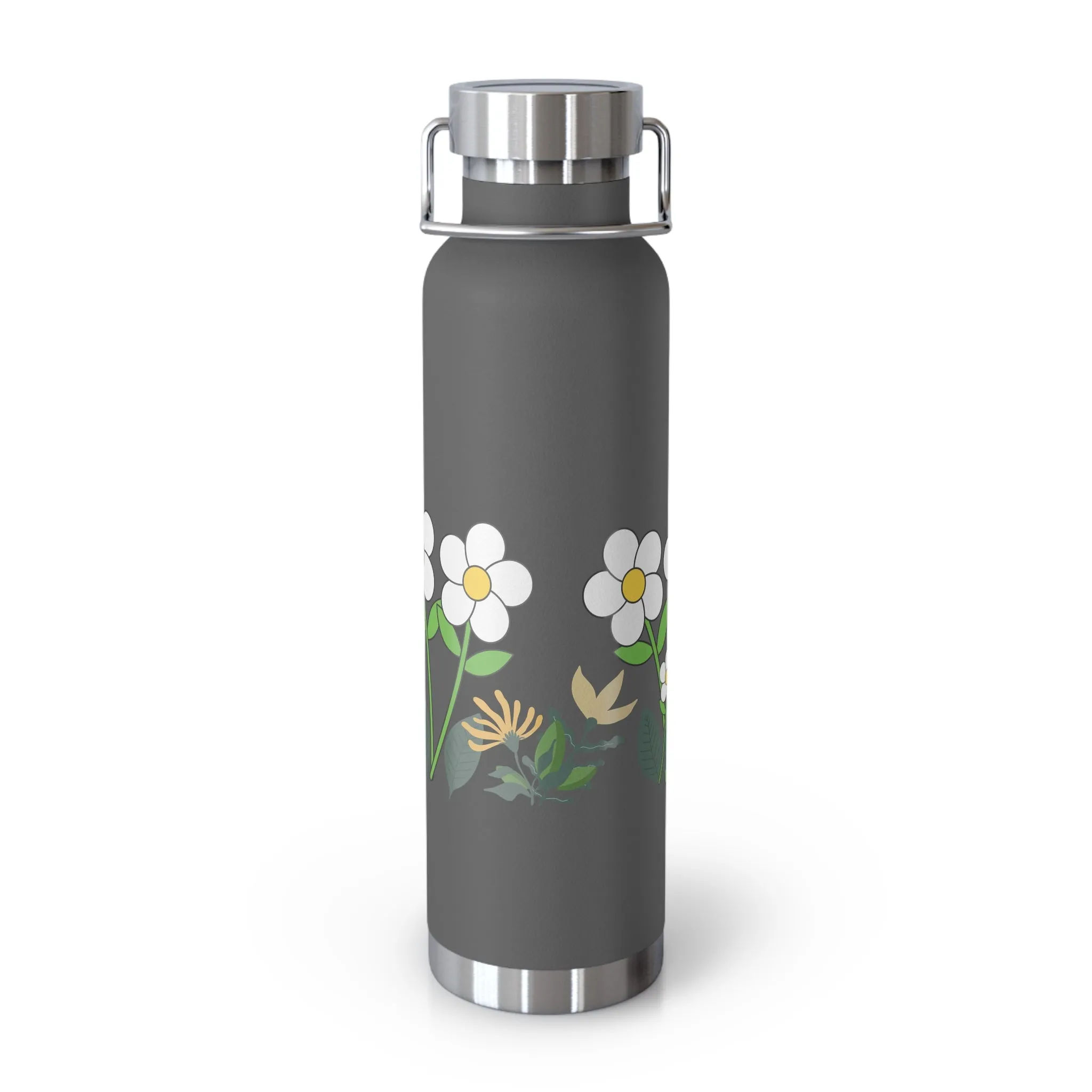 Copper Insulated Bottle - Daisy Meadow 22oz