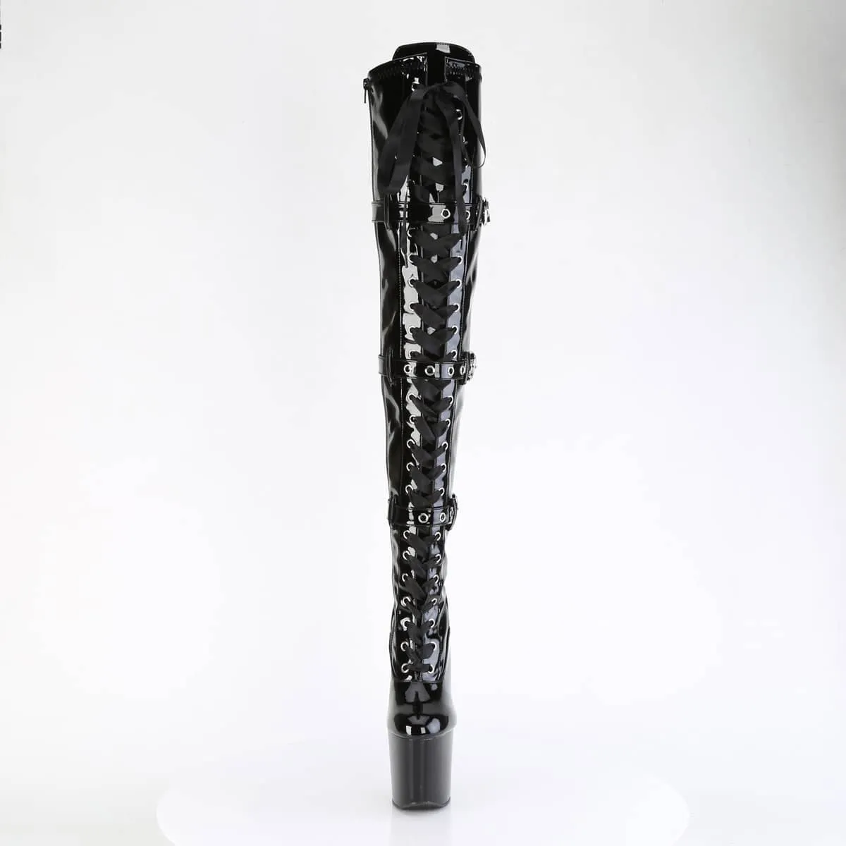 CRAZE-3028 Thigh High Heelless Boots