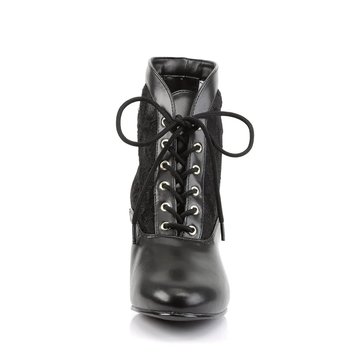 DAME-05 Black Ankle Boots