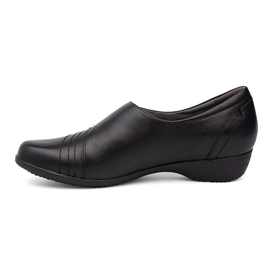 Dansko Women's Franny Black Milled Nappa Leather