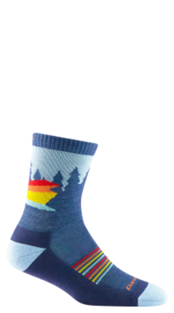 Darn Tough Kids Van Wild Micro Crew Lightweight Hiking Sock