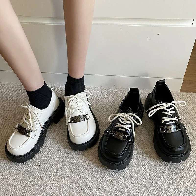 Diara Lace Up Creepers