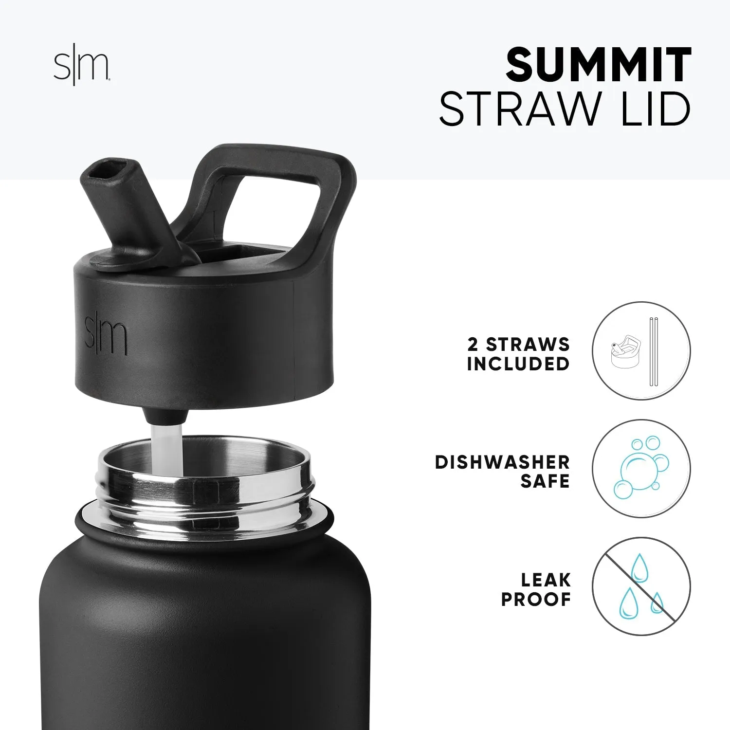 Disney Summit Water Bottle with Straw Lid