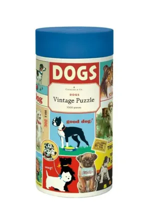 Dogs 1000 Piece Vintage Puzzle